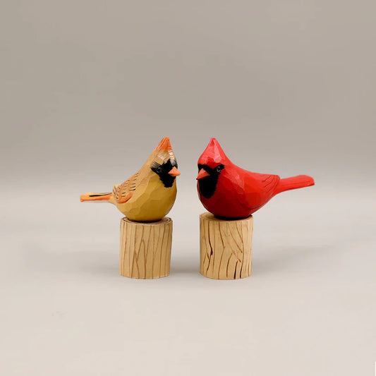 Male and Female Cardinals Set